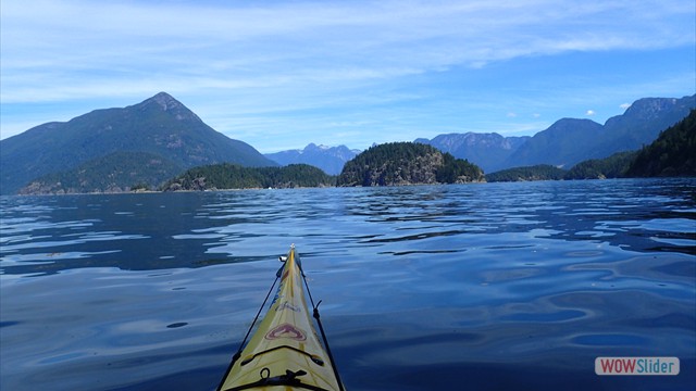 Looking north Homfary Channel