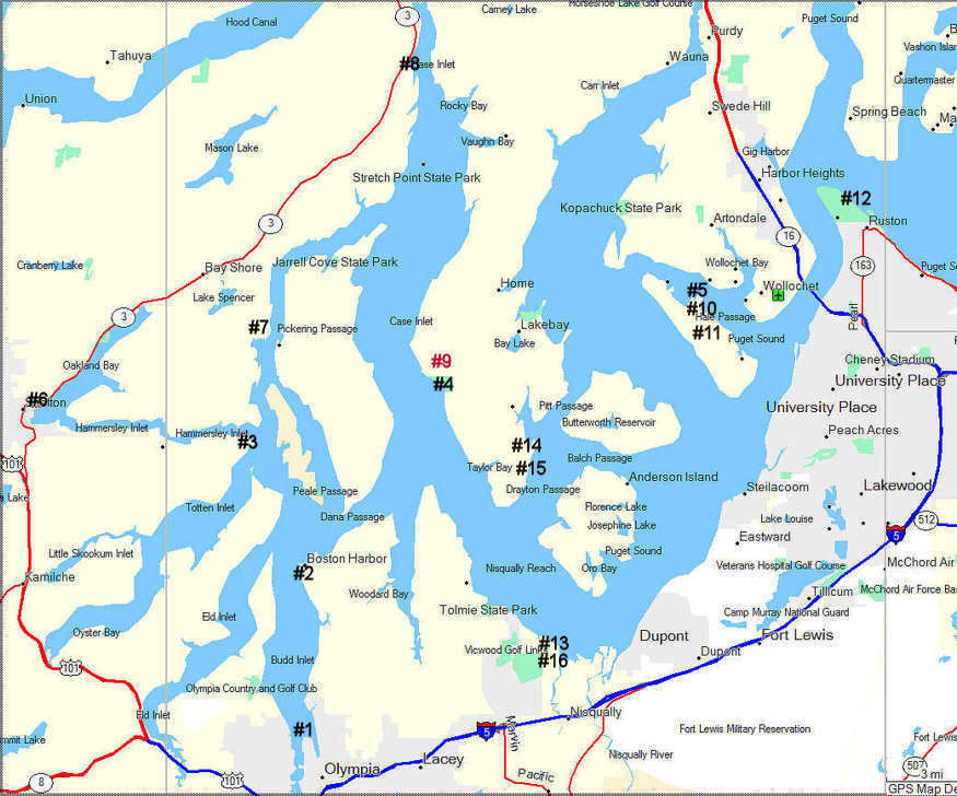 Sound Sound Paddle Destinations