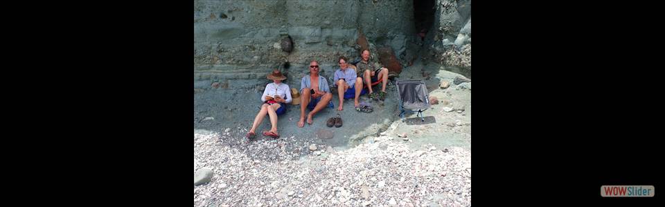 Taking a break in the shade - Arroyo Verde